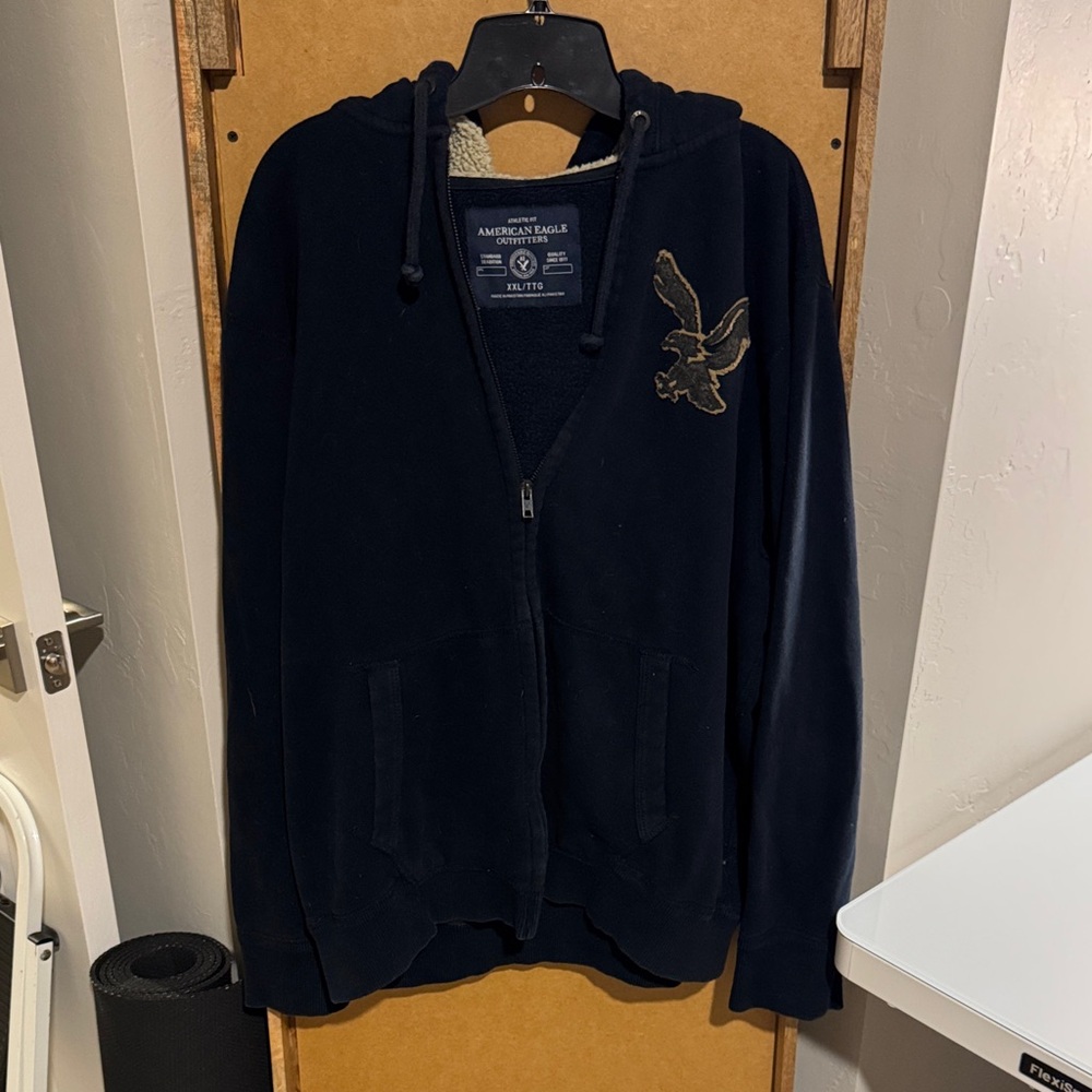 American Eagle Outfitters Dark Blue Hoodie